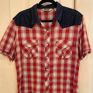 Salt Valley Pearl Snap, Size L